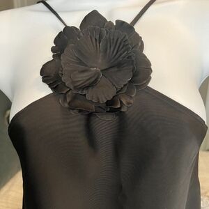 Blu Pepper Black Floral Camisole